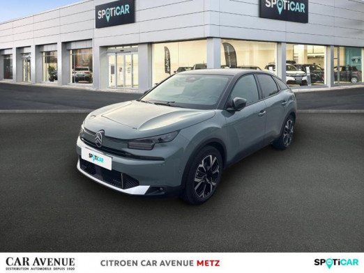 Occasion CITROEN C4 Electrique 156ch (autonomie étendue) MAX Automatique 2025 Manhattan Green (O) - Toit Noir Perla 36 662 € à Metz