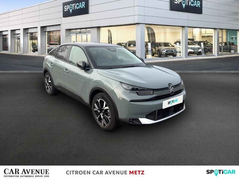 Occasion CITROEN C4 Electrique 156ch (autonomie étendue) MAX Automatique 2025 Manhattan Green (O) - Toit Noir Perla 36662 € à Metz