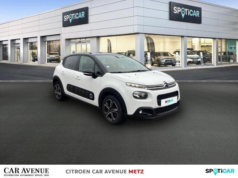 Used CITROEN C3 1.2 PureTech 110ch S&S Shine EAT6 137g 2020 Blanc Banquise (O) - Noir Onyx € 13490 in Metz