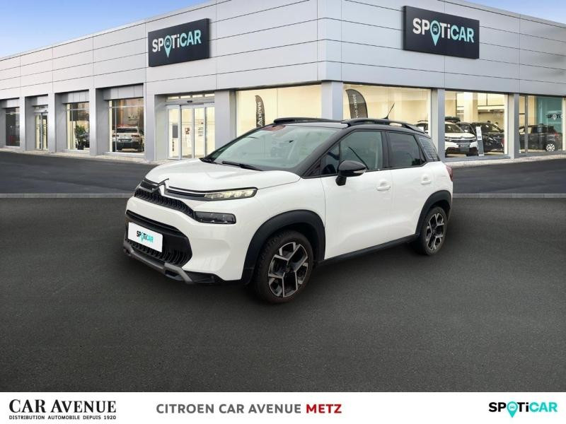 Used CITROEN C3 Aircross PureTech 130ch S&S Shine Pack EAT6 2022 Blanc Banquise (O) + Noir Perla Nera € 18190 in Metz
