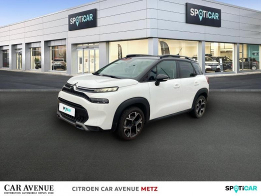 Used CITROEN C3 Aircross PureTech 130ch S&S Shine Pack EAT6 2022 Blanc Banquise (O) + Noir Perla Nera € 18,190 in Metz
