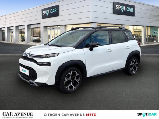 Occasion CITROEN C3 Aircross PureTech 130ch S&S Shine Pack EAT6 2023 Blanc Banquise (O) + Noir Perla Nera 17 690 € à Metz