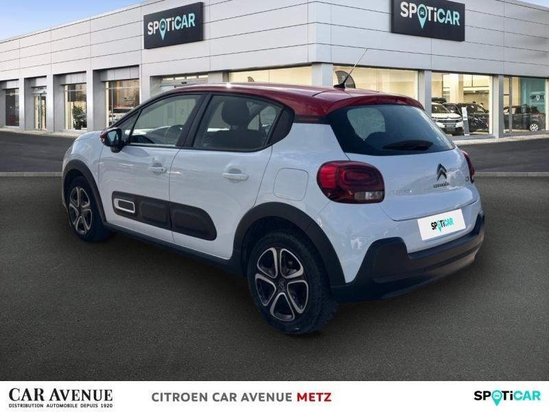 Occasion CITROEN C3 1.5 BlueHDi 100ch S&S Shine Business E6.d 2022 Blanc Banquise (O) - Rouge Aden 12790 € à Metz