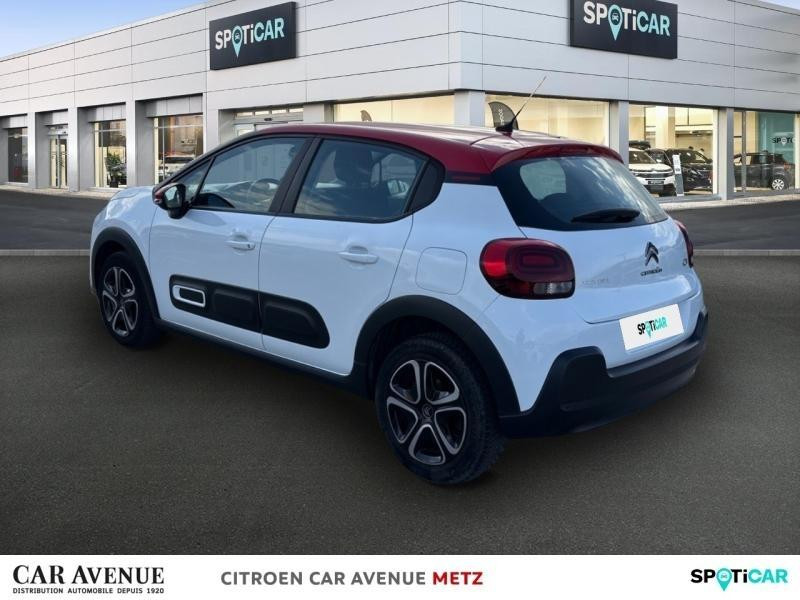 Occasion CITROEN C3 1.5 BlueHDi 100ch S&S Shine Business E6.d 2022 Blanc Banquise (O) - Rouge Aden 12690 € à Metz