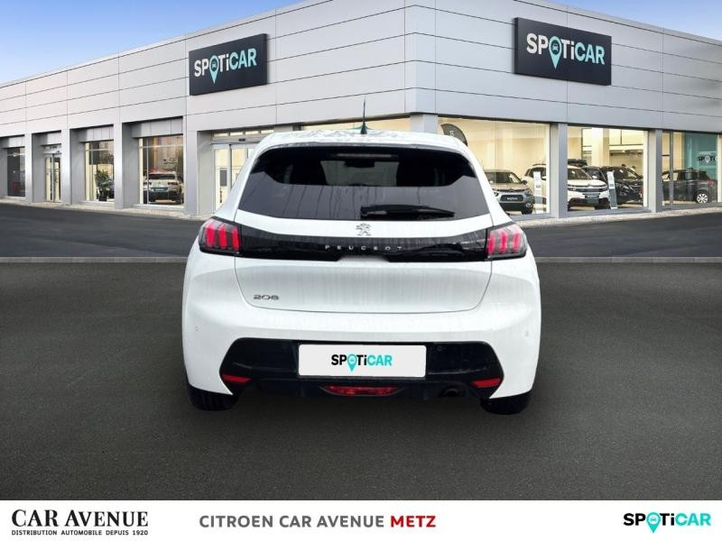 Occasion PEUGEOT 208 1.2 PureTech 100ch S&S Allure 118g 2021 Blanc Banquise (O) 13240 € à Metz