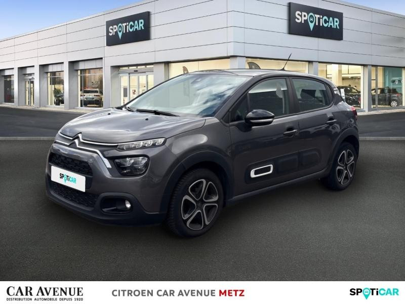 Used CITROEN C3 1.5 BlueHDi 100ch S&S Shine Business E6.d 2022 Gris Platinium (M) - Noir Onyx € 13690 in Metz