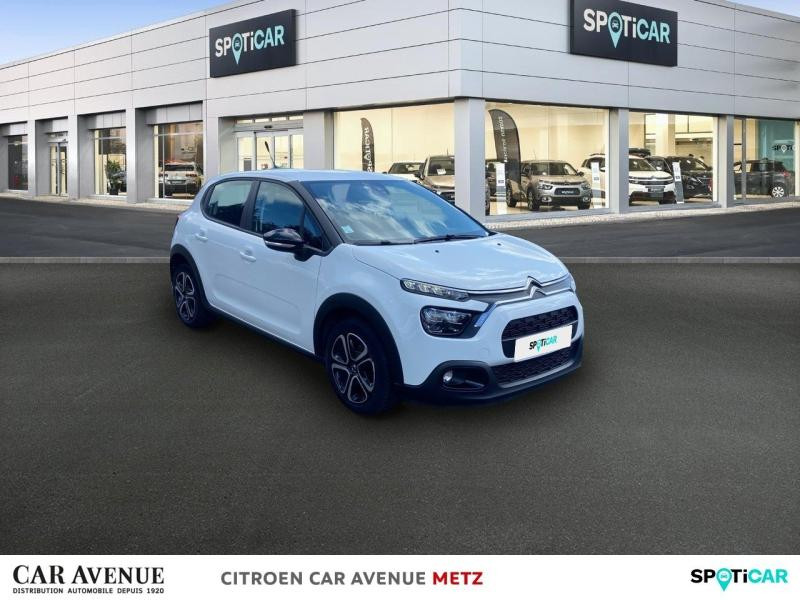 Occasion CITROEN C3 1.2 PureTech 110ch S&S Feel Pack 124g 2021 Blanc Banquise (O) 10340 € à Metz
