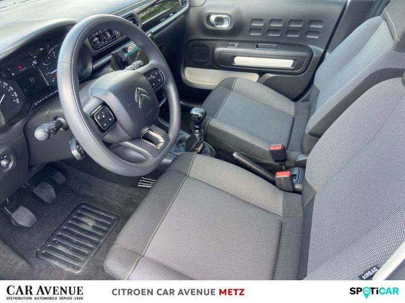 Occasion CITROEN C3 1.2 PureTech 110ch S&S Feel Pack 124g 2021 Blanc Banquise (O) 10340 € à Metz