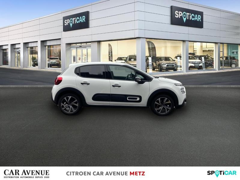 Occasion CITROEN C3 1.2 PureTech 110ch S&S Shine Pack 121-122g 2022 Blanc Banquise (O) 11448 € à Metz