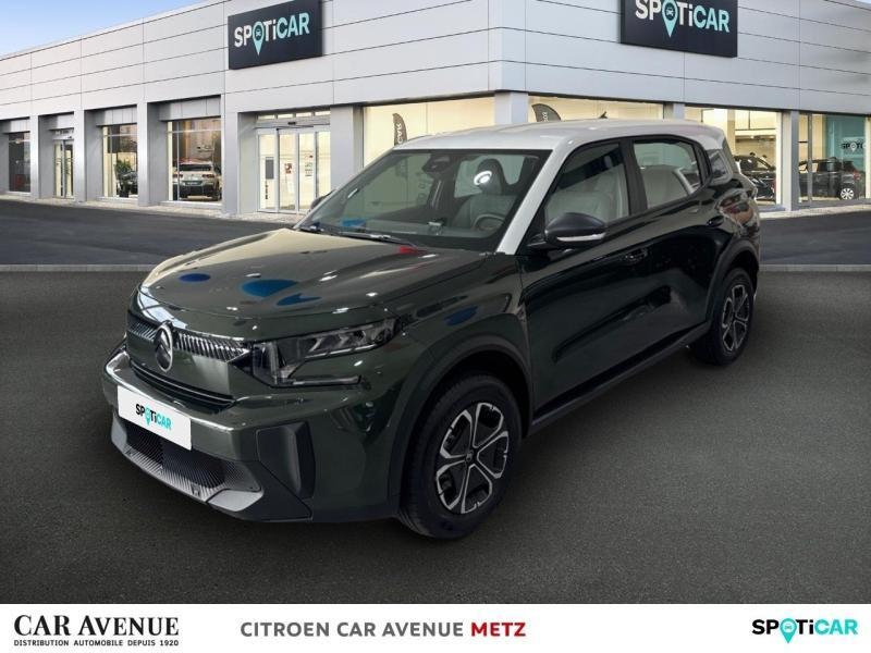 Occasion CITROEN C3 Aircross 1.2 Turbo 100ch YOU 2025 Vert Montana (M) + Blanc Opale 20600 € à Metz