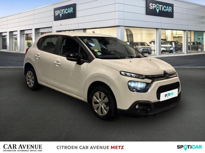 Occasion CITROEN C3 1.5 BlueHDi 100ch S&S Feel Business E6.d 2021 Blanc Banquise (O) 12790 € à Metz