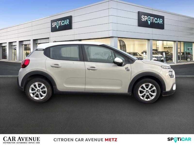 Occasion CITROEN C3 1.2 PureTech 83ch S&S YOU! 2021 Sable (N) - Blanc Opale 10990 € à Metz