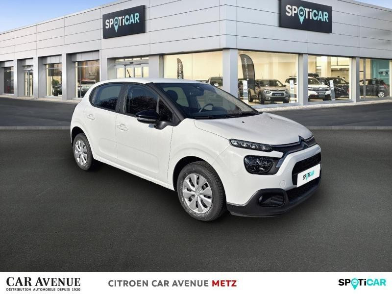 Occasion CITROEN C3 1.5 BlueHDi 100ch S&S Feel Business E6.d 2021 Blanc Banquise (O) 12390 € à Metz