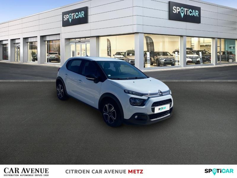Occasion CITROEN C3 1.2 PureTech 110ch S&S Feel Pack 124g 2021 Blanc Banquise (O) 10340 € à Metz