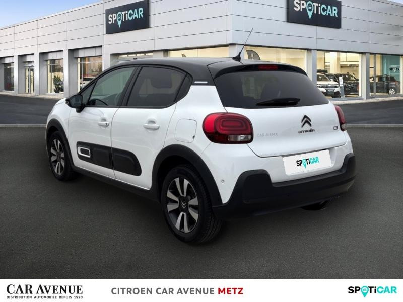 Occasion CITROEN C3 1.2 PureTech 110ch S&S Shine EAT6 2020 Blanc Banquise (O) - Noir Onyx 13290 € à Metz