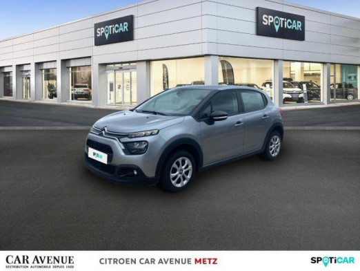 Occasion CITROEN C3 1.5 BlueHDi 100ch S&S Feel Business E6.d 2021 Gris Acier (M) 9 540 € à Metz