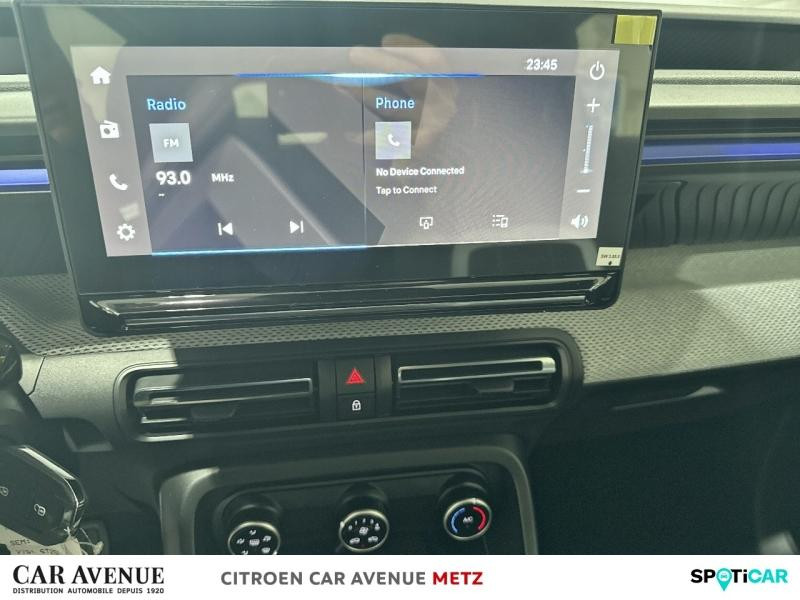 Occasion CITROEN C3 1.2 Hybride 100ch PLUS 2025 Blanc Banquise (O) - Noir Perla Nera 21570 € à Metz