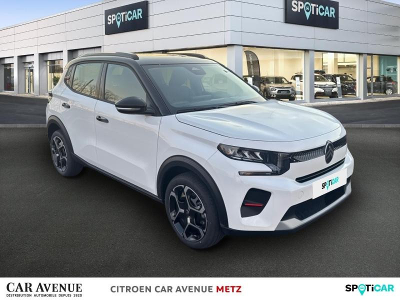 Used CITROEN C3 1.2 Hybride 100ch PLUS 2025 Blanc Banquise (O) - Noir Perla Nera € 21570 in Metz