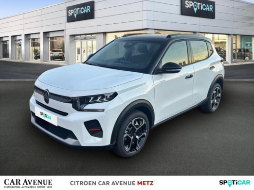 Used CITROEN C3 1.2 Hybride 100ch PLUS 2025 Blanc Banquise (O) - Noir Perla Nera € 21,570 in Metz