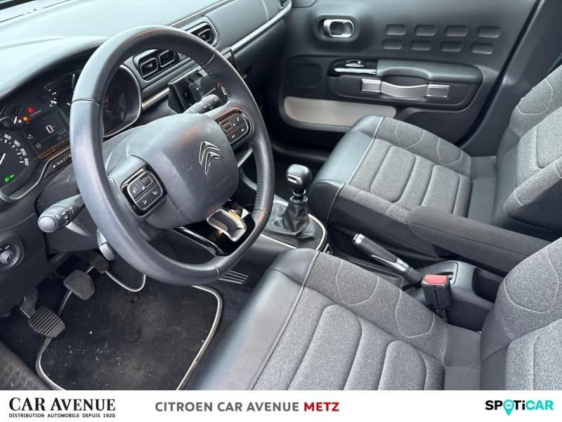Occasion CITROEN C3 1.2 PureTech 110ch S&S Saint James 121g 2021 Sable (N) - Blanc Opale 11690 € à Metz