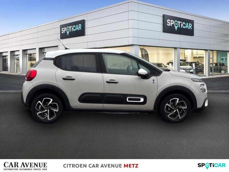 Occasion CITROEN C3 1.2 PureTech 110ch S&S Saint James 121g 2021 Sable (N) - Blanc Opale 11690 € à Metz