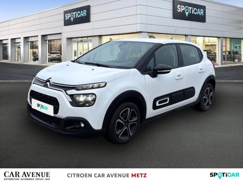Occasion CITROEN C3 1.2 PureTech 83ch S&S PLUS 2024 Blanc Banquise (O) 12490 € à Metz