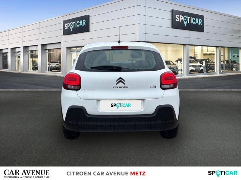Occasion CITROEN C3 1.2 PureTech 83ch S&S PLUS 2024 Blanc Banquise (O) 12490 € à Metz