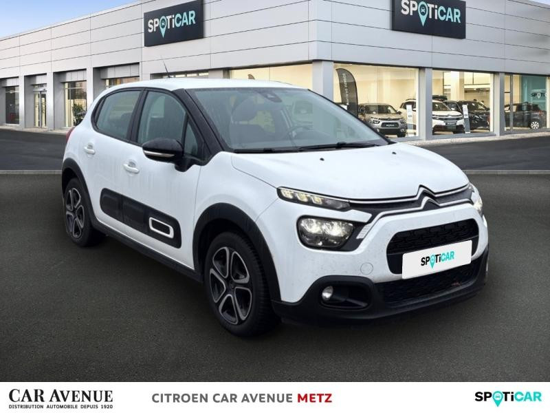 Occasion CITROEN C3 1.2 PureTech 83ch S&S PLUS 2024 Blanc Banquise (O) 12490 € à Metz