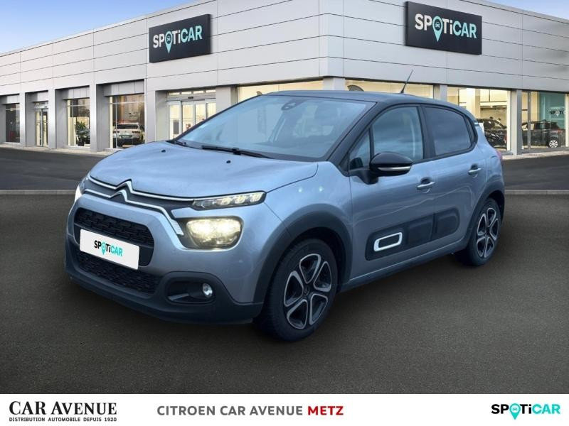 Occasion CITROEN C3 1.2 PureTech 83ch S&S Feel Pack 2022 Gris Acier (M) 11440 € à Metz