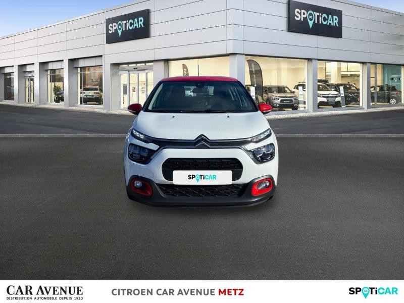 Occasion CITROEN C3 1.5 BlueHDi 100ch S&S Shine Business E6.d 2021 Blanc Banquise (O) - Rouge Aden 11690 € à Metz