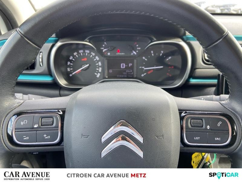 Occasion CITROEN C3 1.2 PureTech 110ch S&S Shine Pack  EAT6 2021 Blanc Banquise (O) - Bleu Emeraude 12890 € à Metz