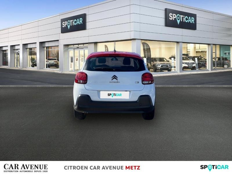 Occasion CITROEN C3 1.5 BlueHDi 100ch S&S Shine Business E6.d 2021 Blanc Banquise (O) - Rouge Aden 11690 € à Metz