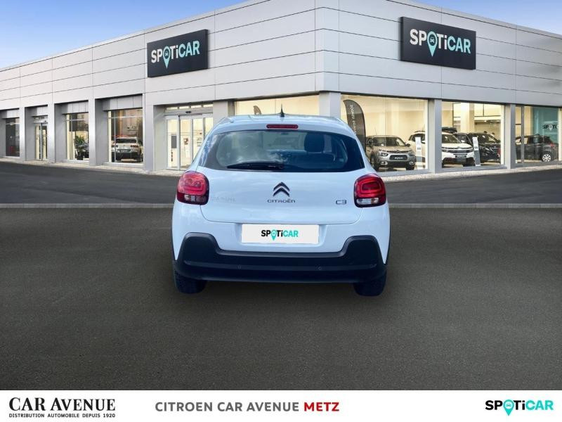 Occasion CITROEN C3 1.2 PureTech 110ch S&S Feel Pack 124g 2021 Blanc Banquise (O) 9990 € à Metz