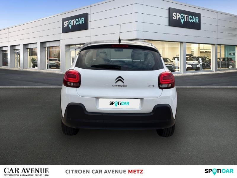 Occasion CITROEN C3 1.2 PureTech 83ch S&S Shine 2021 Blanc Banquise (O) 10390 € à Metz