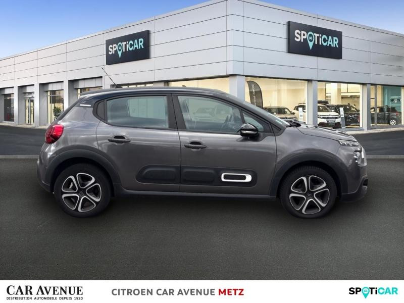 Occasion CITROEN C3 1.5 BlueHDi 100ch S&S Shine Business E6.d 2022 Gris Platinium (M) - Noir Onyx 11990 € à Metz