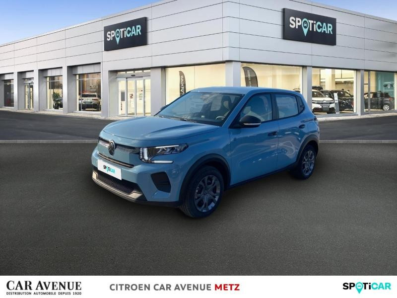 Occasion CITROEN C3 Electrique 113ch, autonomie confort, YOU 2024 Bleu Monte Carlo (O) 17990 € à Metz