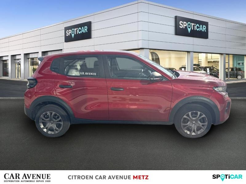 Occasion CITROEN C3 Electrique 113ch, autonomie confort, YOU 2025 Rouge Elixir (S) 23900 € à Metz