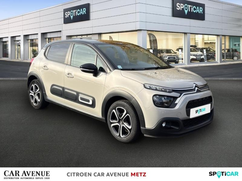 Occasion CITROEN C3 1.2 PureTech 83ch S&S Feel Pack 2021 Sable (N) - Noir Onyx 10090 € à Metz