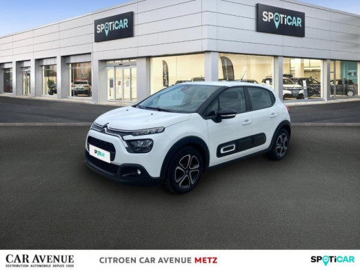 Occasion CITROEN C3 1.2 PureTech 110ch S&S Feel Pack 124g 2021 Blanc Banquise (O) 10 140 € à Metz