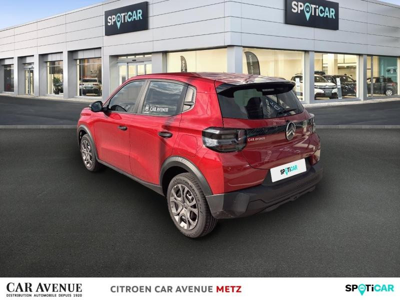 Occasion CITROEN C3 Electrique 113ch, autonomie confort, YOU 2025 Rouge Elixir (S) 23900 € à Metz