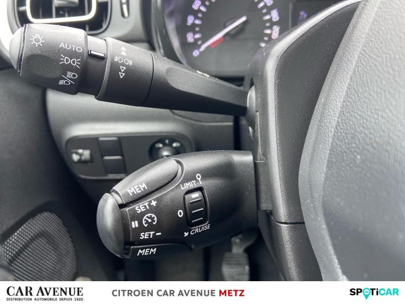 Occasion CITROEN C3 1.2 PureTech 110ch S&S Shine 2020 Rouge Elixir (S) - Noir Onyx 10290 € à Metz