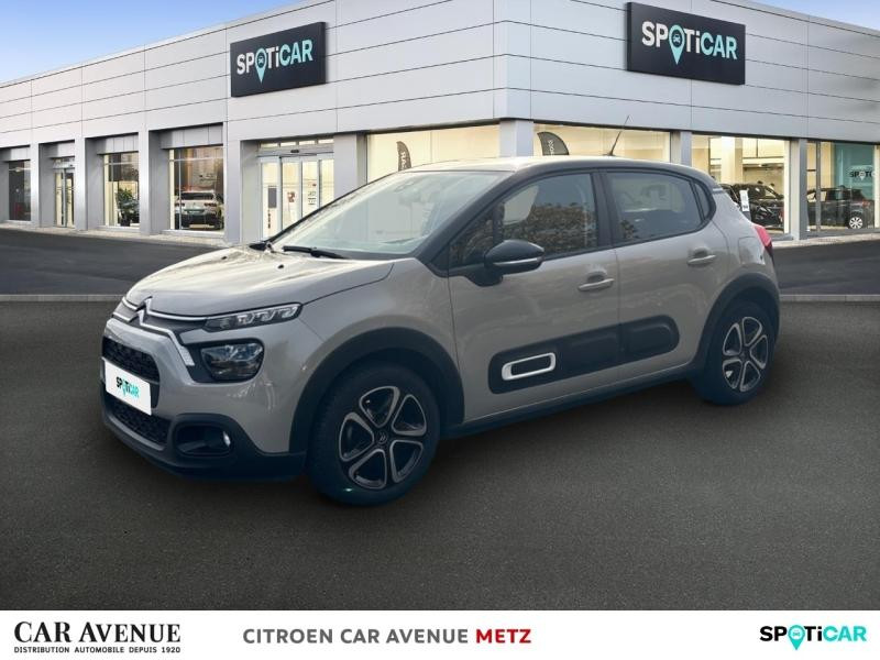 Occasion CITROEN C3 1.2 PureTech 83ch S&S Feel Pack 2021 Sable (N) - Noir Onyx 10090 € à Metz