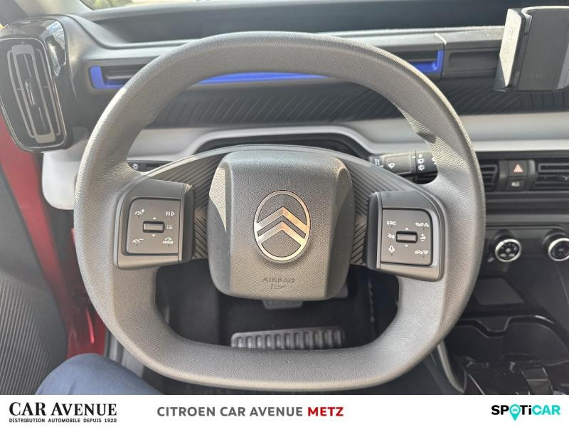 Occasion CITROEN C3 Electrique 113ch, autonomie confort, YOU 2025 Rouge Elixir (S) 23900 € à Metz