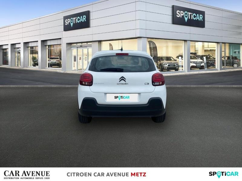 Occasion CITROEN C3 1.2 PureTech 110ch S&S Feel Pack 124g 2021 Blanc Banquise (O) 10140 € à Metz