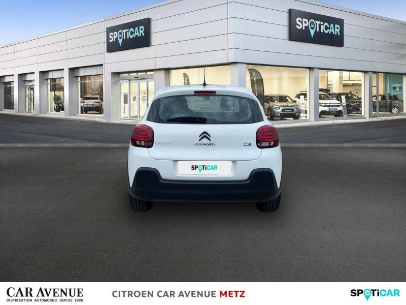 Occasion CITROEN C3 1.2 PureTech 110ch S&S Feel Pack 124g 2021 Blanc Banquise (O) 9840 € à Metz