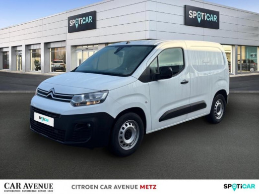 Occasion CITROEN Berlingo Van M 800kg 100 kW Batterie 50 kWh Driver 2022 Blanc Banquise 18 640 € à Metz
