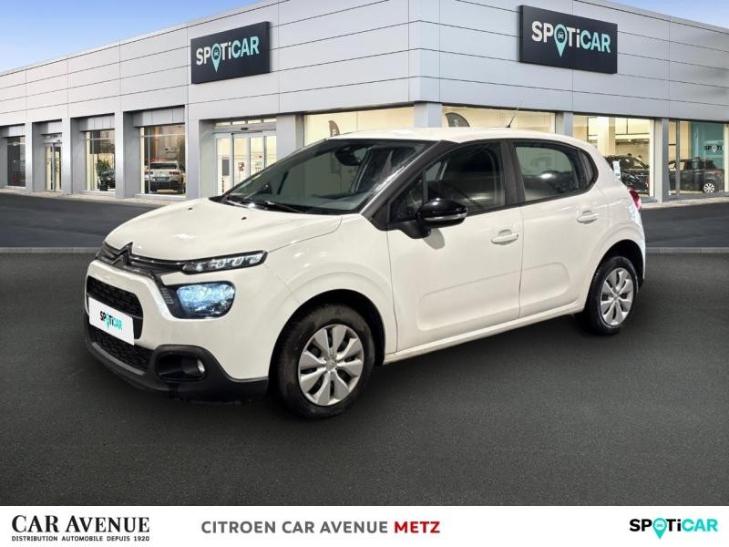 Occasion CITROEN C3 1.5 BlueHDi 100ch S&S Feel Business E6.d 2021 Blanc Banquise (O) 11990 € à Metz