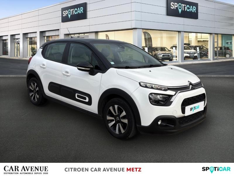 Occasion CITROEN C3 1.2 PureTech 83ch S&S Shine 2021 Blanc Banquise (O) 10390 € à Metz