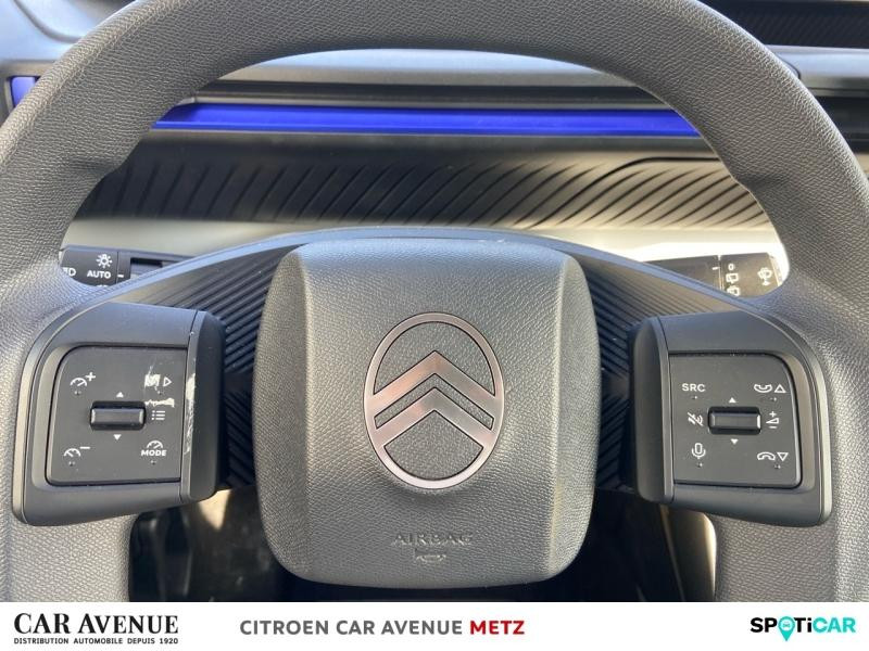 Occasion CITROEN C3 Electrique 113ch, autonomie confort, YOU 2024 Blanc Banquise (O) 17790 € à Metz