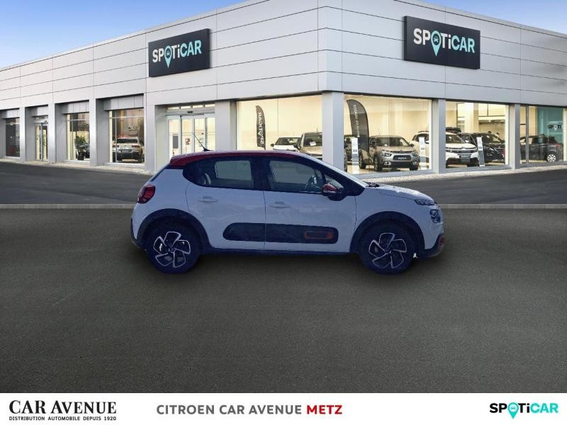 Occasion CITROEN C3 1.5 BlueHDi 100ch S&S Shine Business E6.d 2021 Blanc Banquise (O) - Rouge Aden 11690 € à Metz